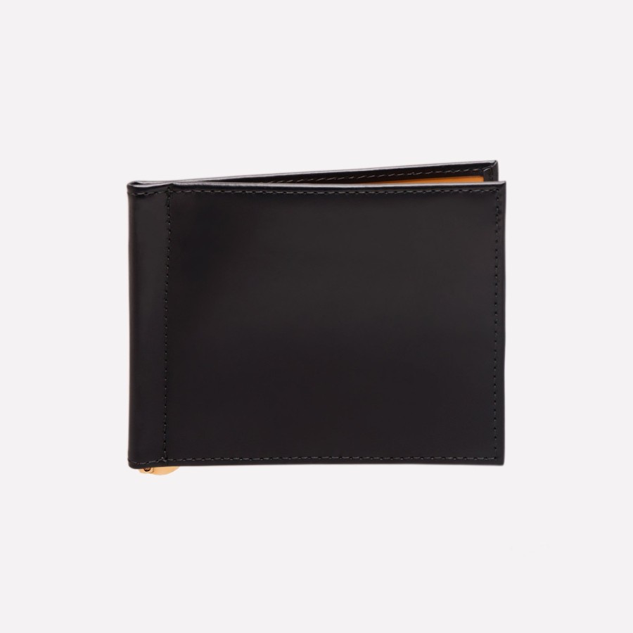 Men Ettinger Money Clip Wallets | Bridle Hide Money Clip Wallet