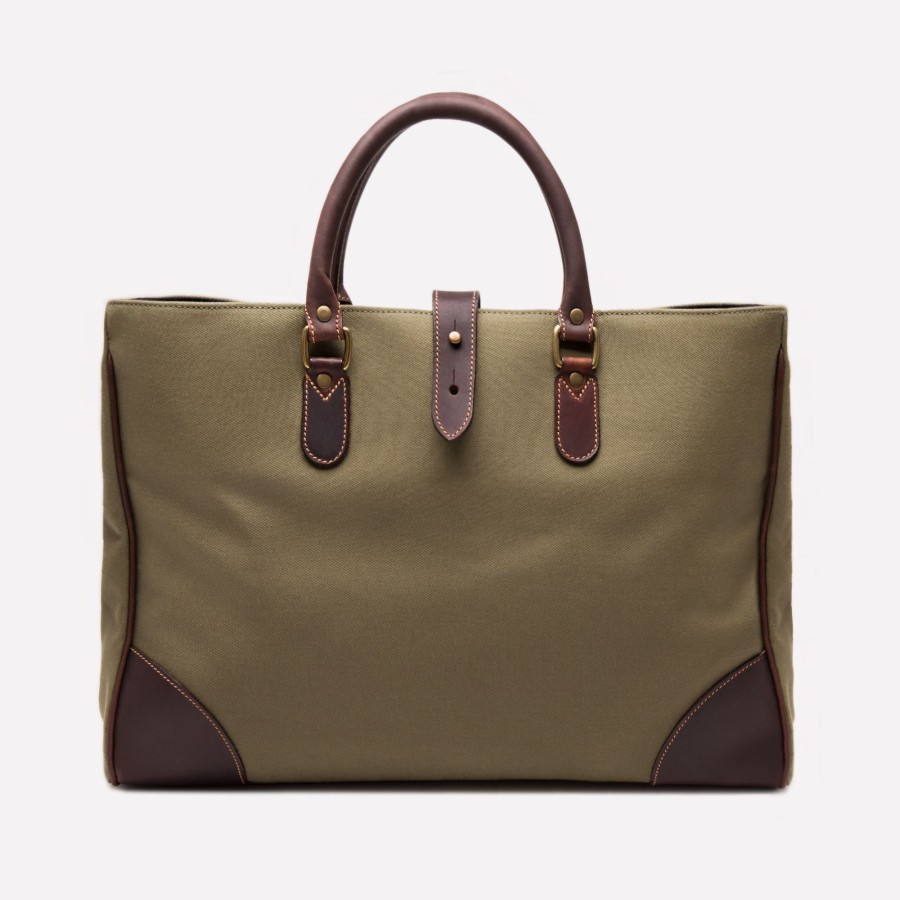 Men Ettinger Totes | Pursuits Piccadilly Canvas Tote