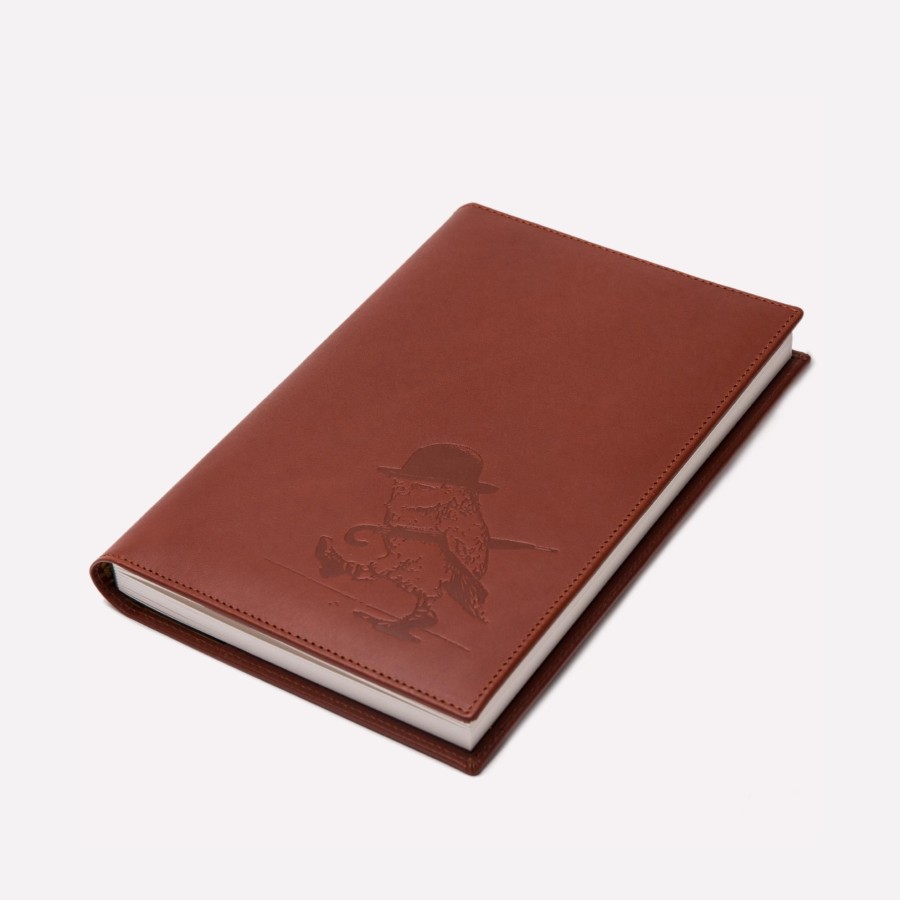 Men Ettinger Stationery | Chestnut Rory Dobner X Ettinger Notebook