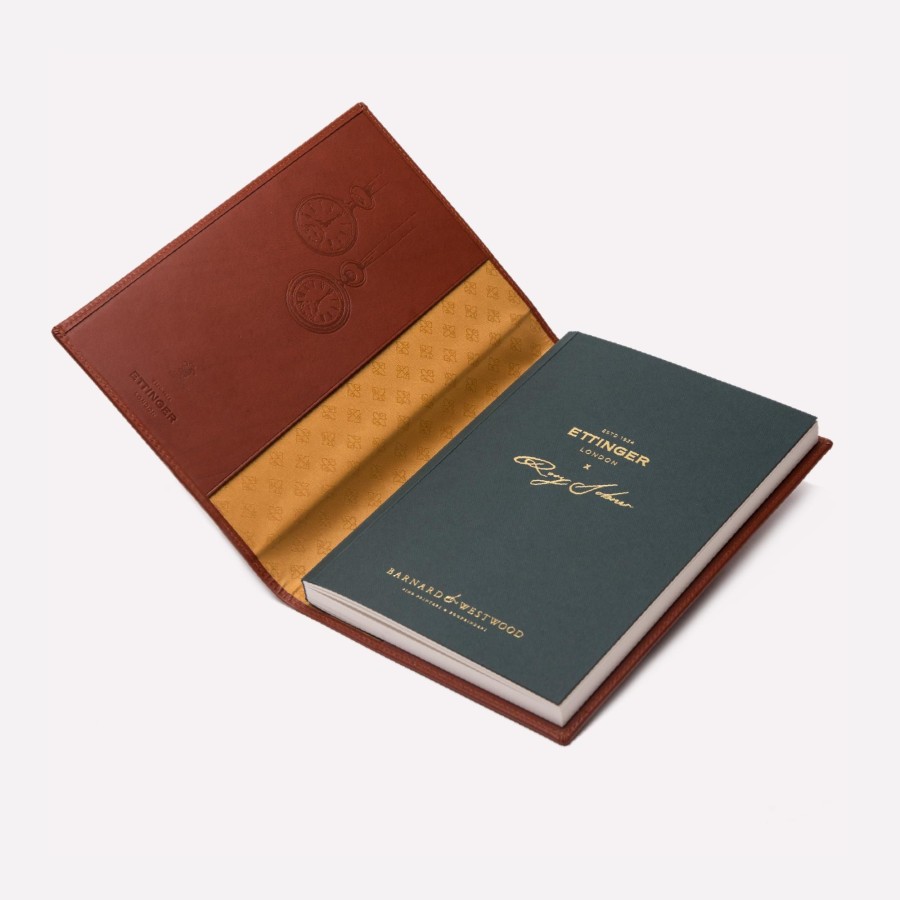 Men Ettinger Stationery | Chestnut Rory Dobner X Ettinger Notebook