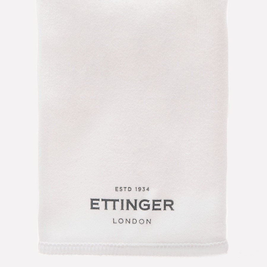 Men Ettinger Leather Care & Refills | Cotton Polishing Cloth White