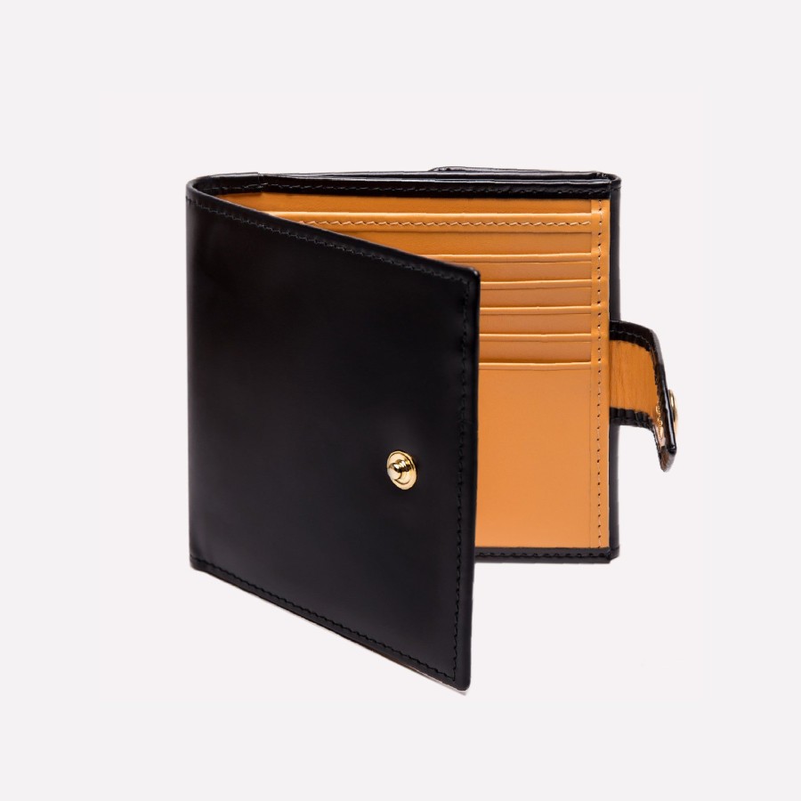 Men Ettinger Billfold Wallets | Bridle Hide Tab Wallet With 10 C/C & Purse