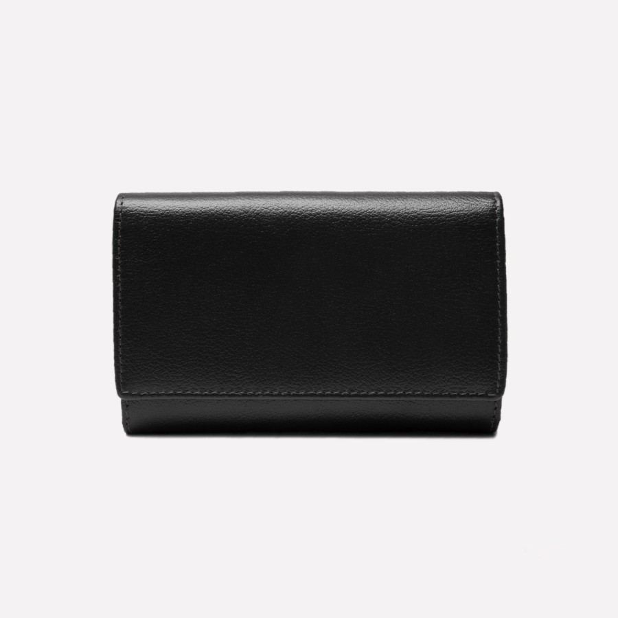 Women Ettinger Flap-Over Purses | Capra Midi Flap-Over Purse