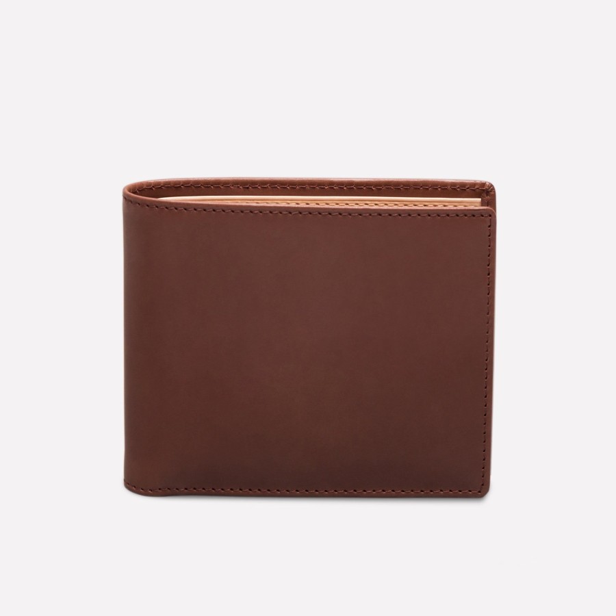 Men Ettinger Billfold Wallets | Saint Crispin Billfold Wallet With 6 C/C