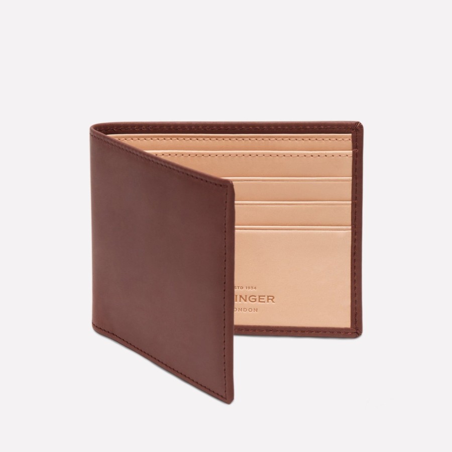 Men Ettinger Billfold Wallets | Saint Crispin Billfold Wallet With 6 C/C