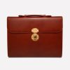 Men Ettinger Briefcases | Heritage Burlington Briefcase