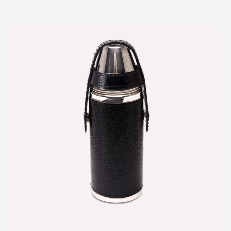 Men Ettinger Travel | Capra 8Oz Hunter Flask With 4 Cups