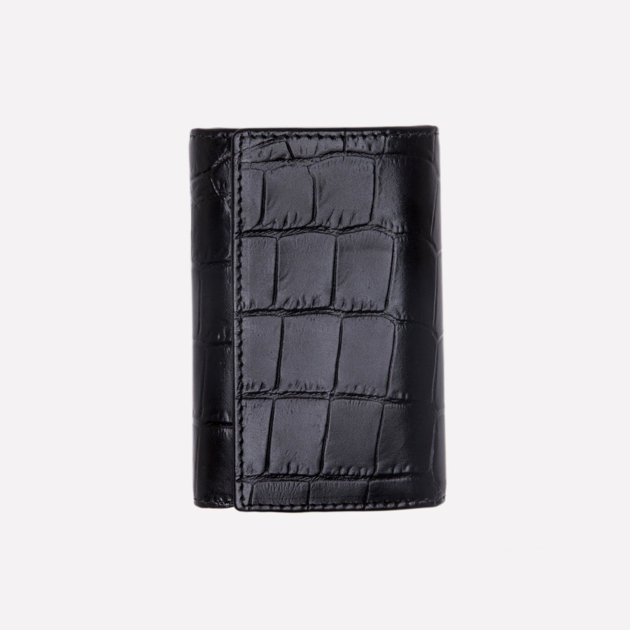 Men Ettinger Key Accessories | Croco 6-Hook Key Case