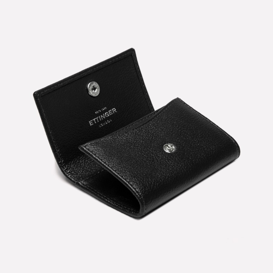 Women Ettinger Coin Purses | Capra Coin Purse With Card Pocket