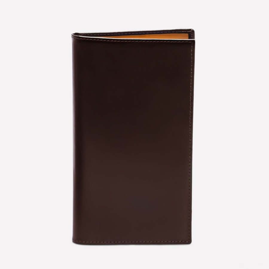 Men Ettinger Coat Wallet | Bridle Hide Long Wallet With Zipped Pocket