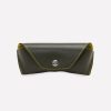 Men Ettinger Personal | Hudson Country Life X Ettinger Glasses Case Olive/Yellow