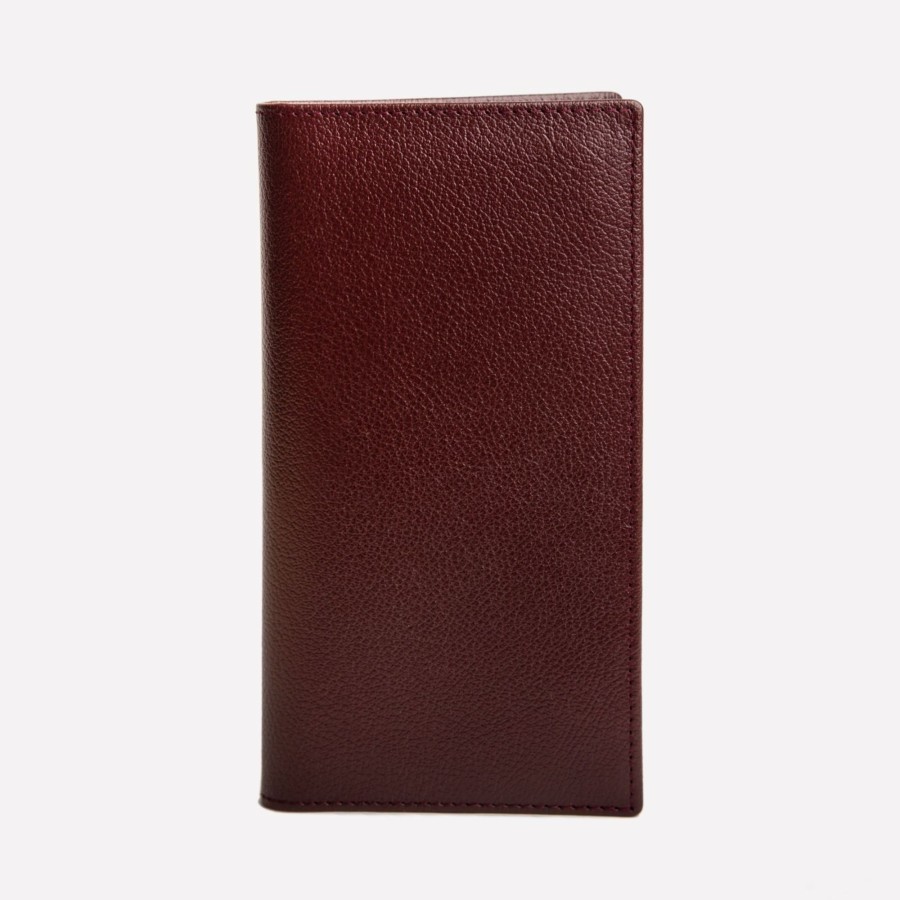 Men Ettinger Coat Wallet | Capra Long Wallet With Zipped Pocket