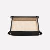 Men Ettinger Travel | Capra Ecru Square Valet Tray